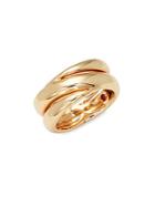 Roberto Coin Rose Gold Double Band Ring