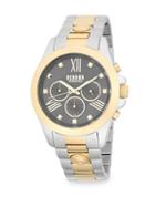 Versus Versace Two-tone Lion Stainless Steel Chronograph Watch