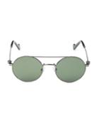 Moncler 52mm Round Sunglasses