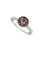 14k White Gold And Le Vian Chocolatier Ring