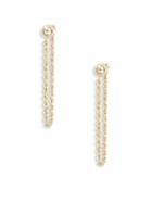 Saks Fifth Avenue 14k Yellow Gold Glitter Rope Drop Earrings