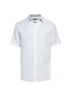 Michael Kors Striped Seersucker Shirt