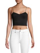 Alice + Olivia Archer Cropped Top