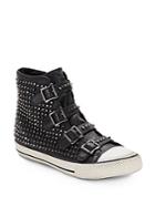 Ash Vice Studded Leather High-top Sneakers
