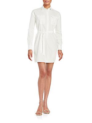 French Connection Button-front Shirtdress