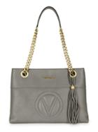 Valentino By Mario Valentino Luisa Sauvage Chain Leather Tote