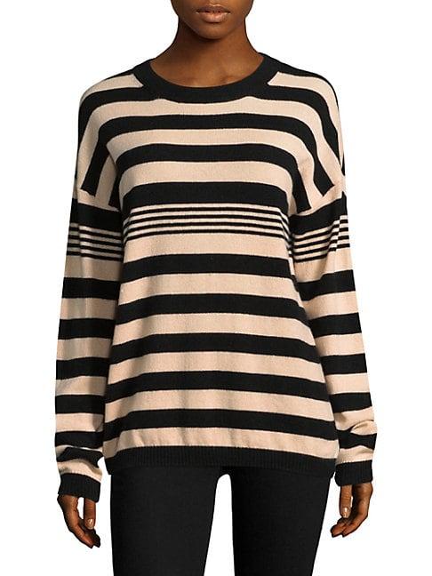 Joie Bryce Striped Cashmere Sweater