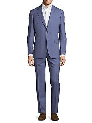 Canali Check Wool Suit
