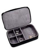 Bey-berk Multi-compartment Leather Jewelry Box