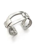 John Hardy Classic Chain Sterling Silver Link Cuff Bracelet