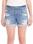 7 For All Mankind Relaxed Roll Shorts