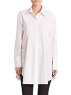 Donna Karan Stretch-cotton Boyfriend Shirt