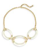Alexis Bittar Lucite Medium Three-link Necklace