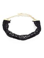 Ettika Woven Lace Choker