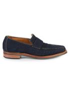 Corthay Bel Air Denim Penny Loafers