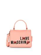 Love Moschino Floral Faux Leather Crossbody Bag