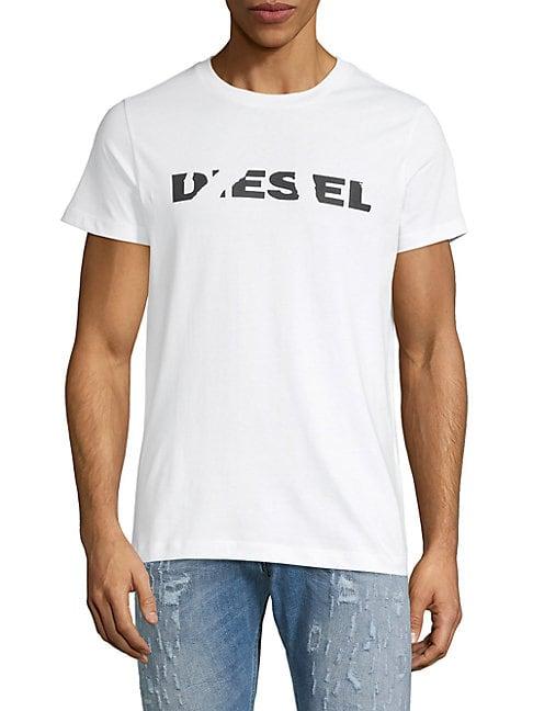 Diesel Logo Short-sleeve Cotton Tee
