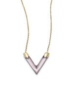 Alexis Bittar Pendant Necklace- 15in