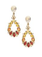 Temple St. Clair Cl Color 18k Yellow Gold Anima Dangle & Drop Earrings