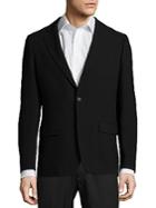 Michael Kors Long-sleeve Wool-blend Jacket