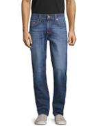 True Religion Geno Relaxed Slim-fit Faded Jeans