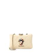 Love Moschino Quilted Leather Convertible Clutch