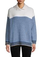 Fendi Textured Wool-blend Hooded Sweater