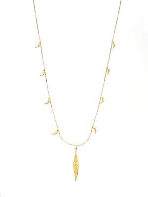 Chan Luu Feather Pendant Necklace