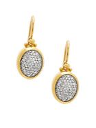 Gurhan Diamond & 24k Gold Drop Earrings