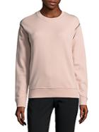 Marc By Marc Jacobs Solid Cotton Pullover