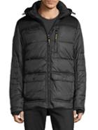 Point Zero By Maurice Benisti Puffer Hooded Jacket