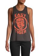 Chaser Logo Graphic Cotton Tank Top