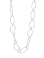 Ippolita Hammered Link Sterling Silver Necklace