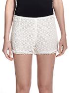 Joie Somme Floral Lace Shorts