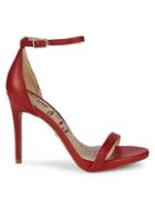 Sam Edelman Ariella Leather D'orsay High Heel Sandals