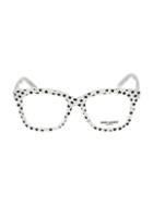 Saint Laurent 51mm Square Star-motif Optical Glasses