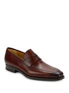 Saks Fifth Avenue By Magnanni Leather Apron Toe Loafers