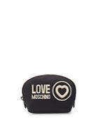 Love Moschino Faux Leather Zip Pouch