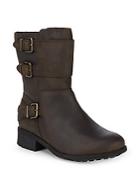 Ugg Wilcox Leather Moto Boots