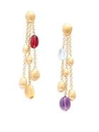 Marco Bicego Confetti 18k Yellow Gold & Multi-gemstone Drop Earrings