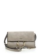 Chlo Faye Small Suede & Leather Shoulder Bag