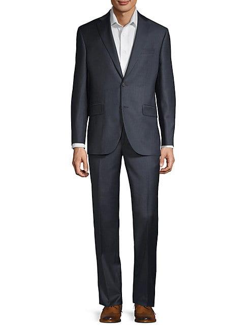 Jack Victor Classic Fit Wool Suit