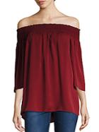 Theory Elistaire Off-the-shoulder Top