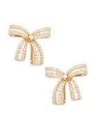 Hueb Encanto 18k Yellow Gold & Diamond Bow Earrings