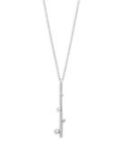 Majorica Sterling Silver Statement Pendant Necklace
