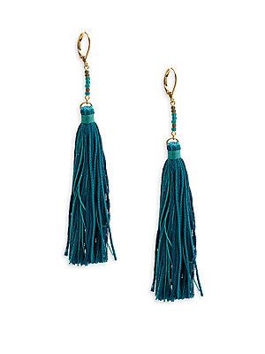 Shashi Cameron Tassel Earrings