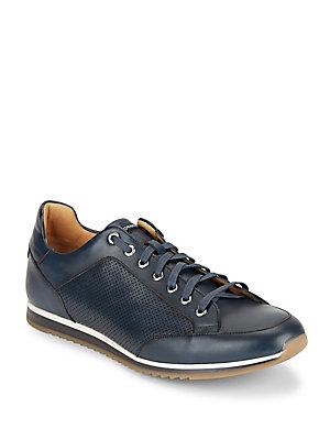 Saks Fifth Avenue Perforated Leather Sneakers