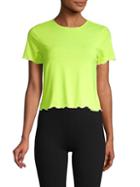 Electric Yoga Short-sleeve Cropped Tee
