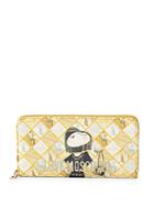 Love Moschino Girl Faux Leather Continental Wallet