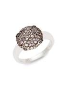 Effy Sterling Silver & Brown Sapphire Statement Ring